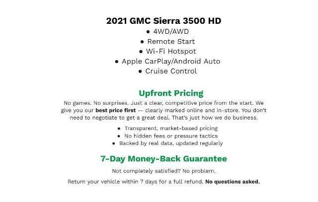 2021 GMC Sierra 3500 HD Denali