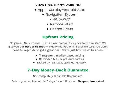 2025 GMC Sierra 2500 HD AT4X