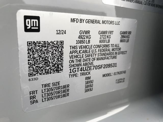 2025 GMC Sierra 2500 HD AT4X