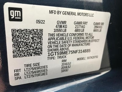 2022 GMC Sierra 2500 HD SLE