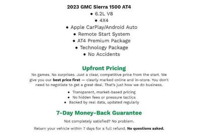 2023 GMC Sierra 1500 AT4
