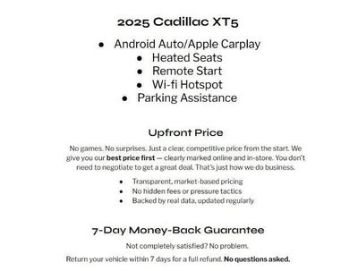 2025 Cadillac XT5 Luxury
