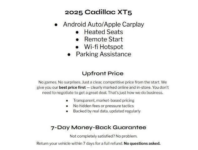 2025 Cadillac XT5 Luxury