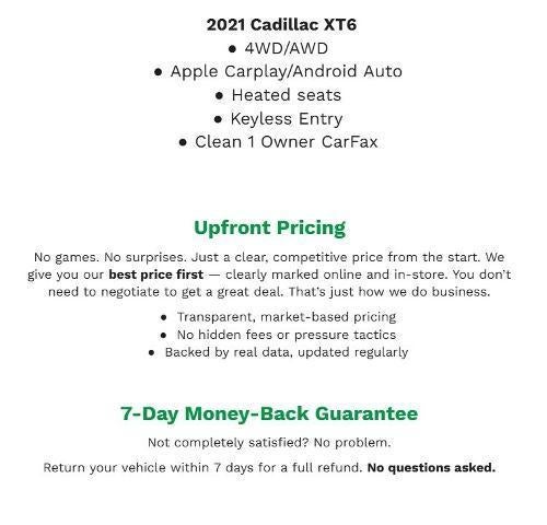 2021 Cadillac XT6 Premium Luxury