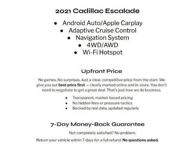 2021 Cadillac Escalade Sport