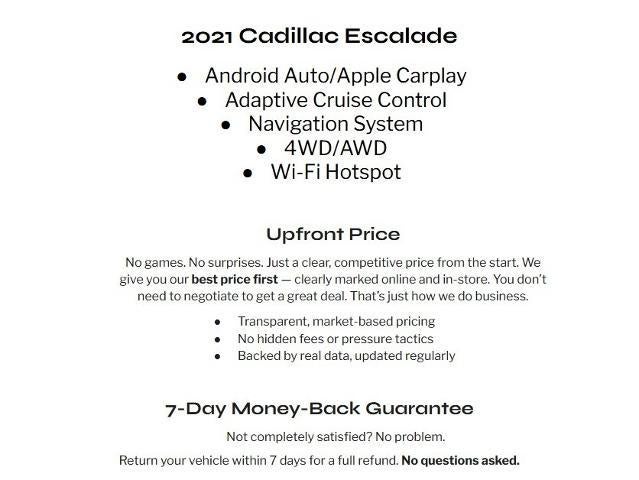 2021 Cadillac Escalade Sport