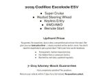 2025 Cadillac Escalade ESV Premium Luxury