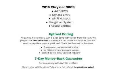 2016 Chrysler 300 300S