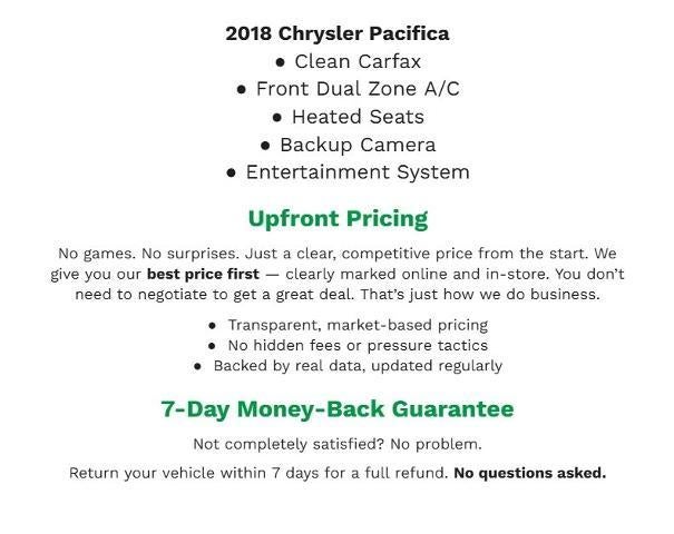 2018 Chrysler Pacifica Touring L