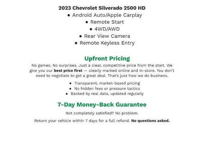 2023 Chevrolet Silverado 2500 HD Custom