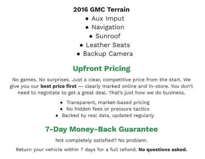 2016 GMC Terrain Denali