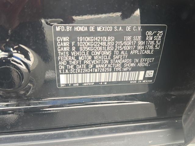 2026 Honda HR-V AWD LX