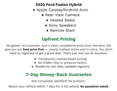 2020 Ford Fusion Hybrid Titanium
