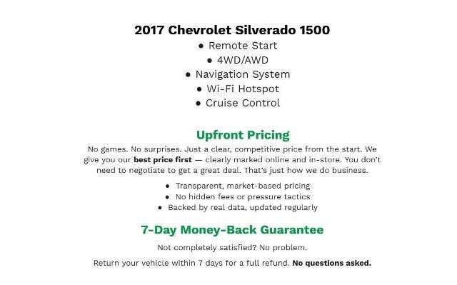 2017 Chevrolet Silverado 1500 LT