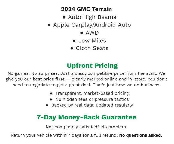 2024 GMC Terrain SLE