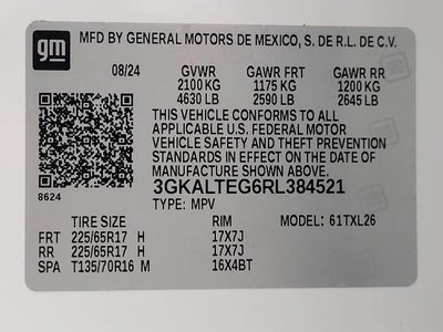 2024 GMC Terrain SLE