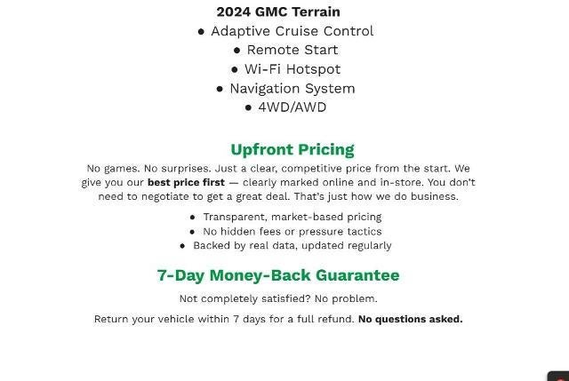 2024 GMC Terrain SLE