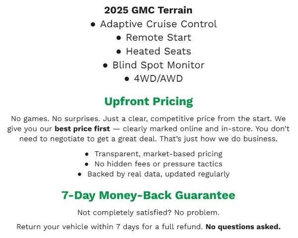 2025 GMC Terrain Elevation