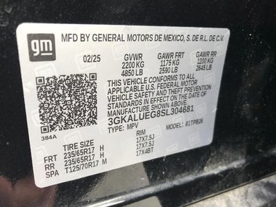 2025 GMC Terrain Elevation