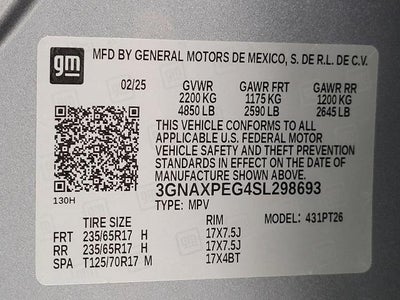 2025 Chevrolet Equinox LT