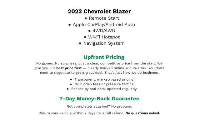 2023 Chevrolet Blazer 2LT