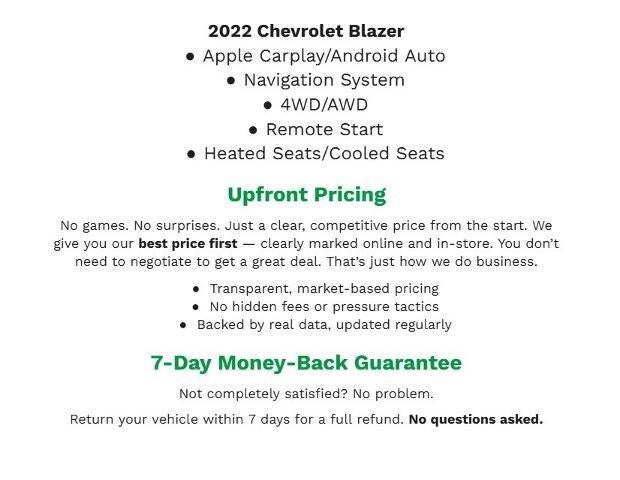 2022 Chevrolet Blazer RS