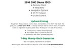 2016 GMC Sierra 1500 SLE