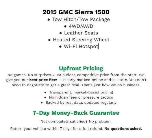 2015 GMC Sierra 1500 SLT