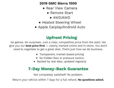 2019 GMC Sierra 1500 SLE