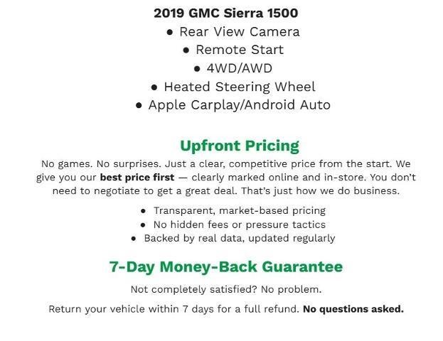 2019 GMC Sierra 1500 SLE