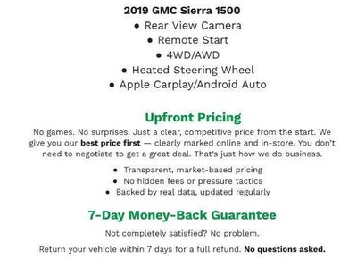 2019 GMC Sierra 1500 SLE