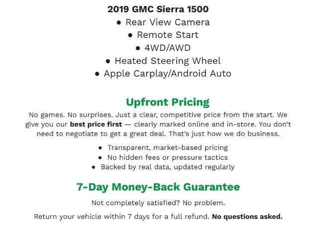 2019 GMC Sierra 1500 SLE