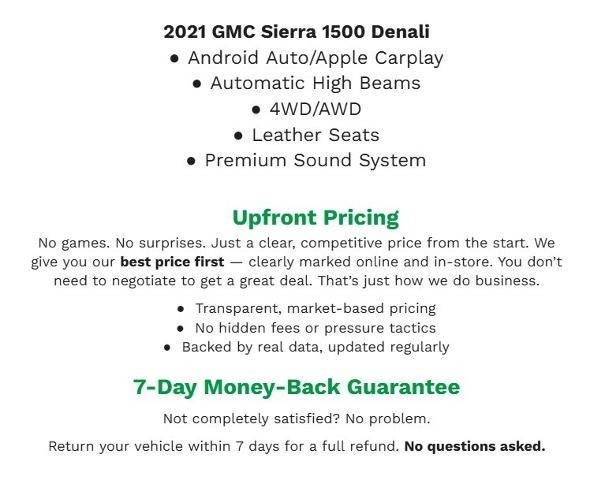 2021 GMC Sierra 1500 Denali