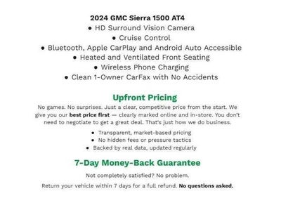 2024 GMC Sierra 1500 AT4