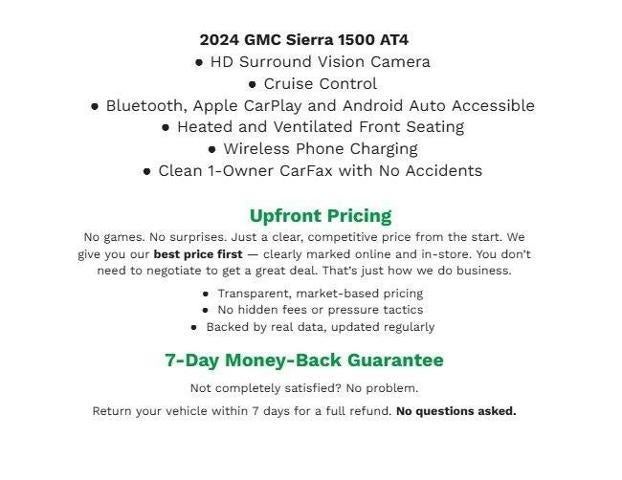 2024 GMC Sierra 1500 AT4