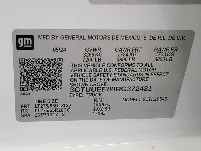 2024 GMC Sierra 1500 AT4
