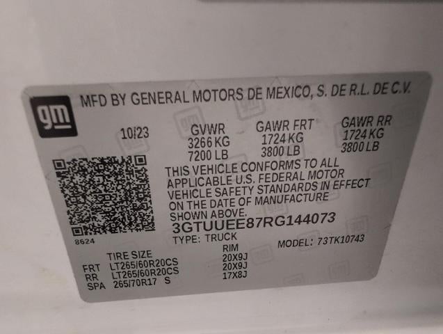 2024 GMC Sierra 1500 AT4