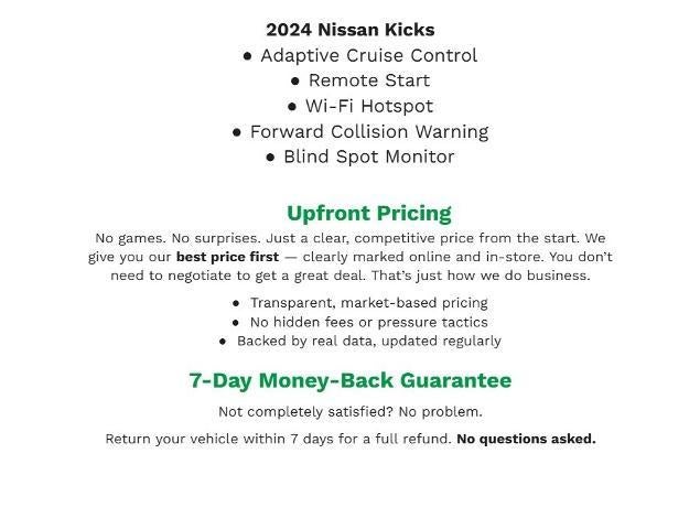 2024 Nissan Kicks SR Xtronic CVT