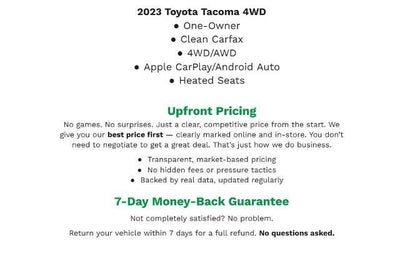 2023 Toyota Tacoma 4WD SR