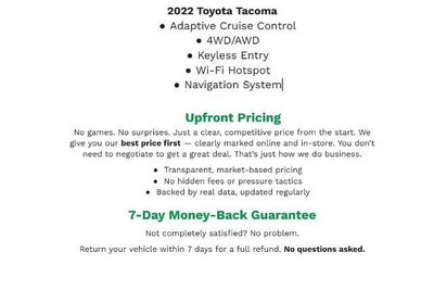 2022 Toyota Tacoma TRD Sport