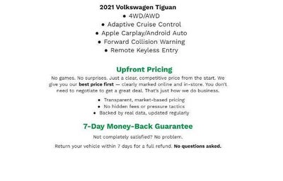 2021 Volkswagen Tiguan 2.0T SE