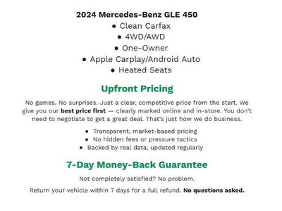 2024 Mercedes-Benz GLE GLE 450