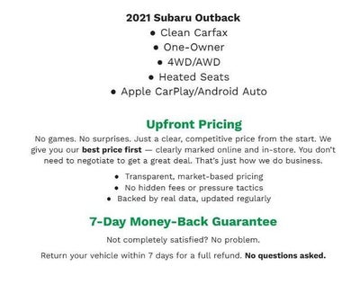 2021 Subaru Outback Limited