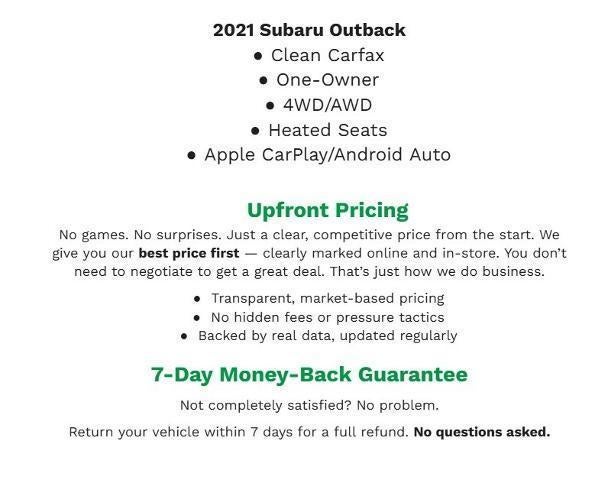 2021 Subaru Outback Limited