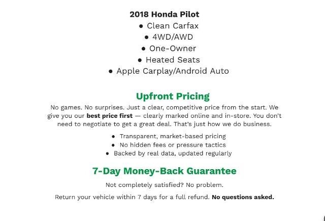 2018 Honda Pilot EX-L