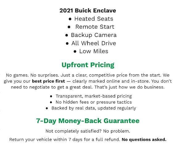 2021 Buick Enclave Essence