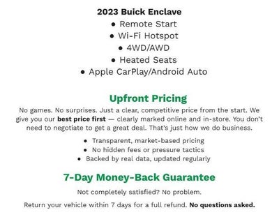 2023 Buick Enclave Essence