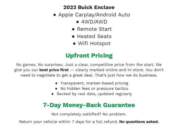 2023 Buick Enclave Essence