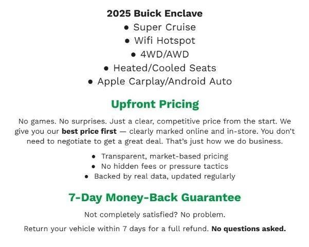 2025 Buick Enclave Avenir