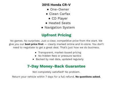 2015 Honda CR-V Touring